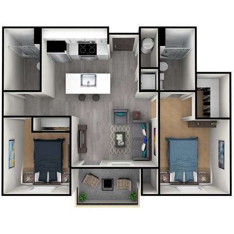 1021 S Howard 1-3 Beds Apartment for Rent - Photo Gallery 68